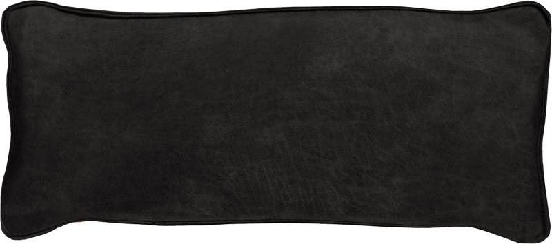 Sort Bean Pude til Sofaserien H20x30x70 Læder