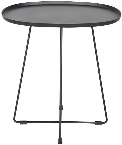 Moderne Otis Sidebord i Sort Metal - Elegant Design