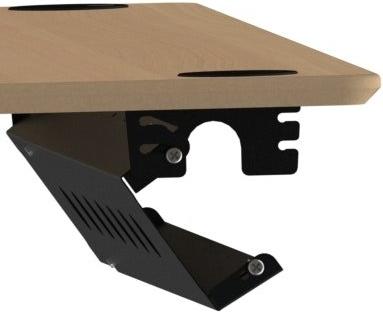 Sort Kabelbakke i Metal - Elegant og Justerbar Design