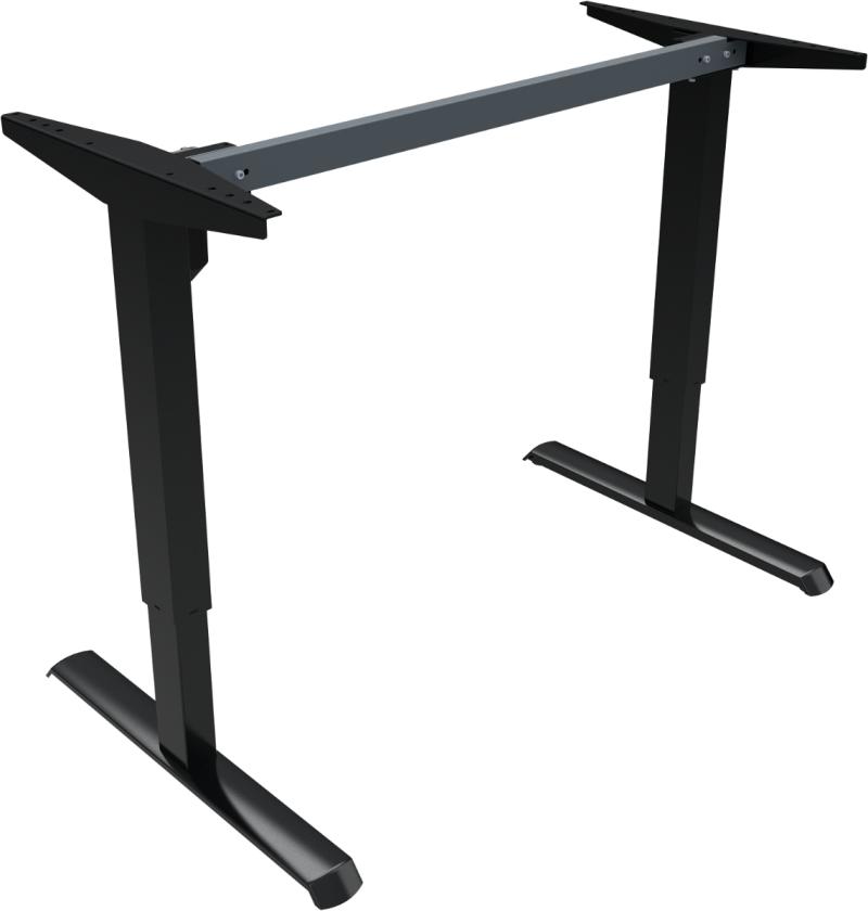 Adaptdesk Hæve-/Sænkestel i Sort - Ergonomisk Design