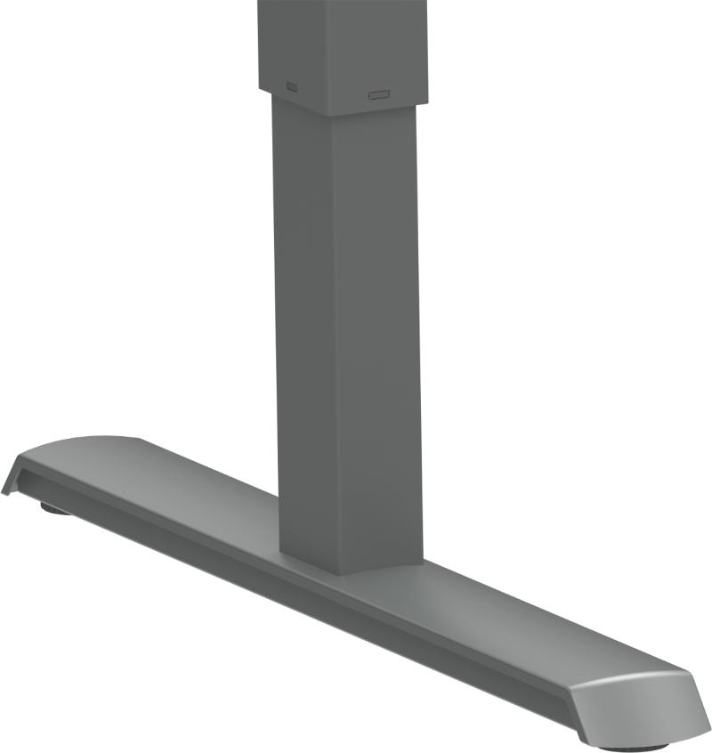Adaptdesk Hæve-/Sænkestel i Sølv - Moderne Design