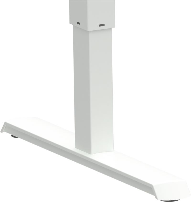 Adaptdesk  Hæve- Sænkestel  Hvid  H118x68x132-172    Metal