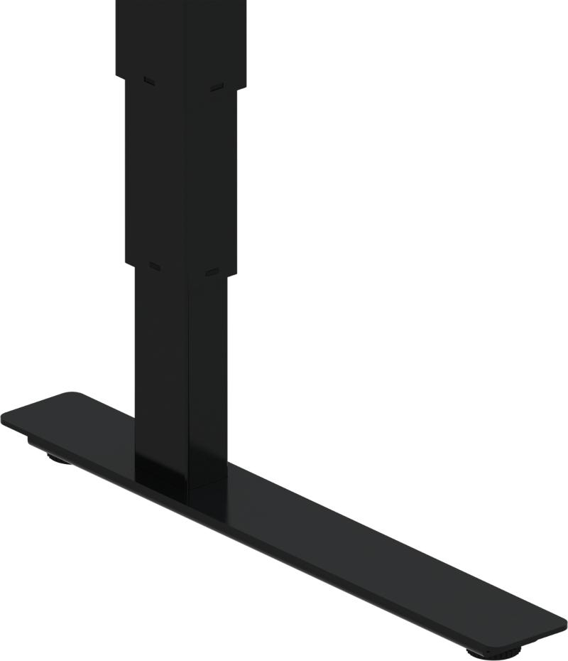 Versastand Hæve- Sænkestel Sort H122x56x112x91 Metal