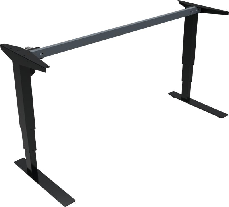 Versastand Hæve-/Sænkestel i Sort Metal - Moderne Design