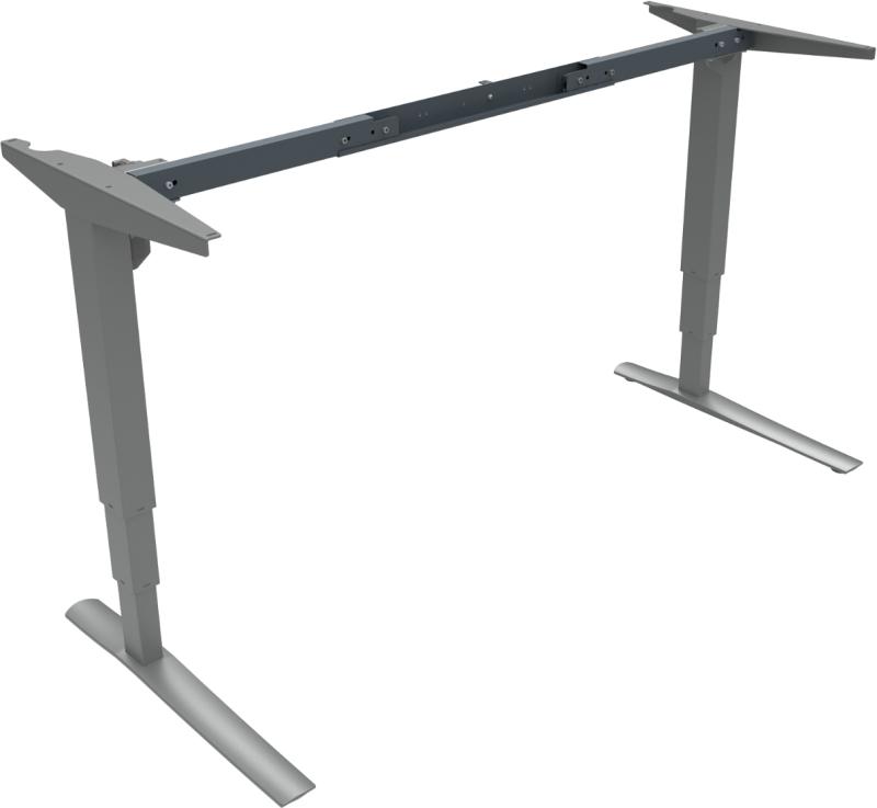 Rise Amp Rest Hæve- Sænkestel Sølv H125x67x112-152 Metal