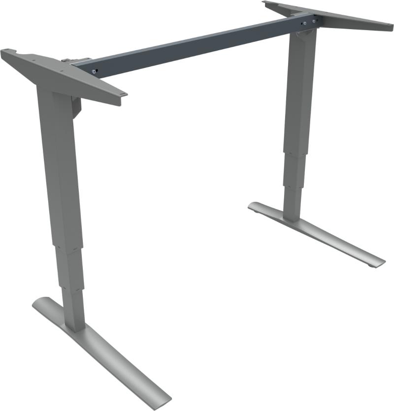 Rise Amp Rest Hæve-/Sænkestel i Sølv - Funktionelt Design