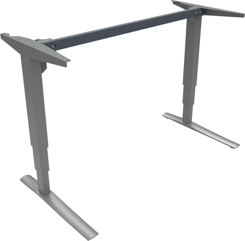 Rise Amp Rest Hæve-Sænkestel i Sølv – Ergonomisk Design