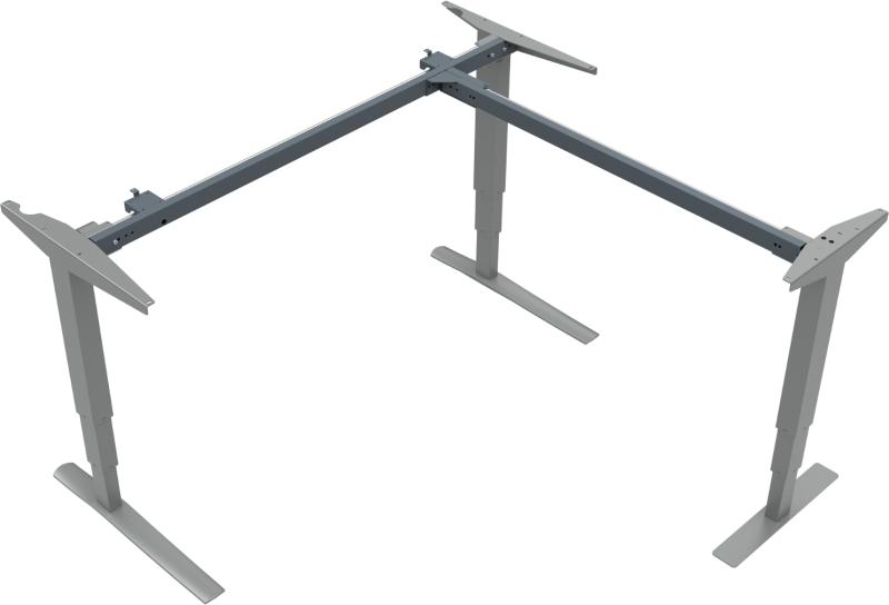 Rise Amp Rest Hæve- Sænkestel Sølv H125x67x152x151 Metal