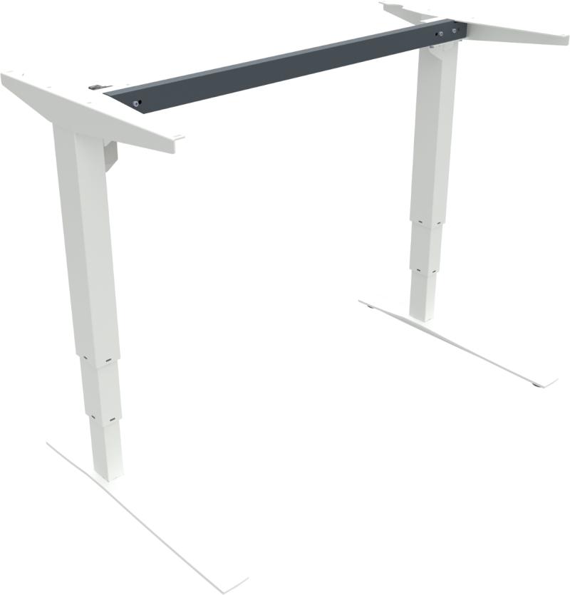 Rise Amp Rest Hæve-Sænkestel i Hvid - Funktionelt Design