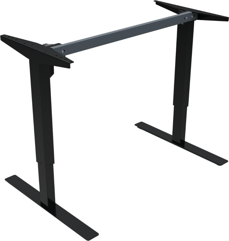 Updown Hæve-/Sænkestel i Sort - Funktionelt Metal Design