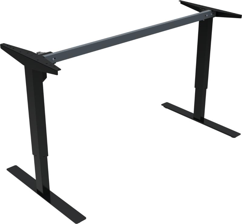 Updown Hæve- og Sænkestel i Sort Metal - Elegant Design