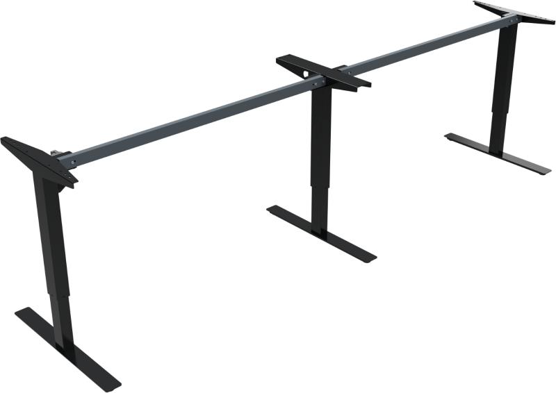 Updown Hæve-/Sænkestel i Sort Metal - Stilfuldt Design