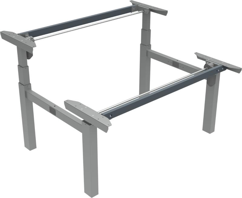 Omnilift Hæve- Sænkestel Sølv H125x119x129 Metal