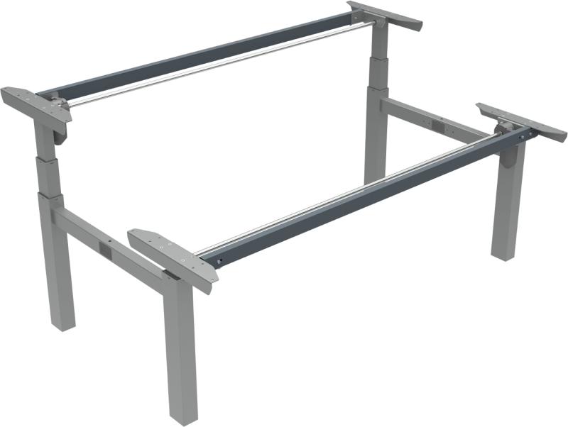 Omnilift Hæve- Sænkestel Sølv H125x119x172 Metal