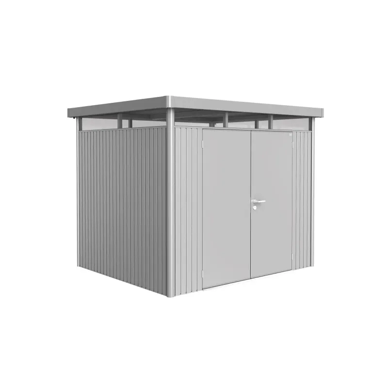 Biohort Highline H3 Dobb Dør Sølv Metallic Redskabsrum