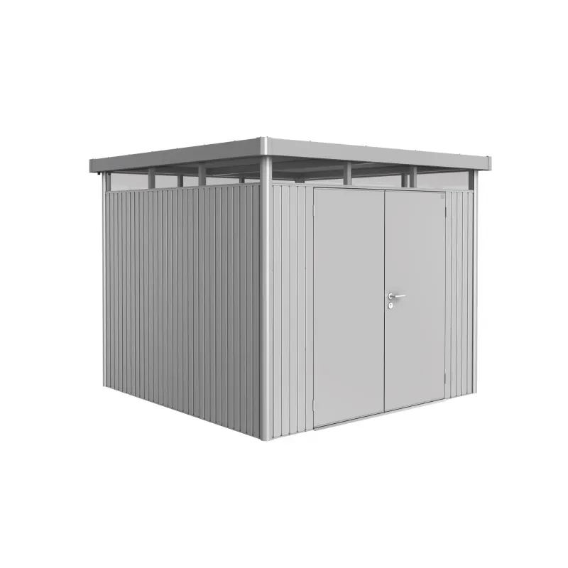 Biohort Highline H4 Dobb Dør Sølv Metallic Redskabsrum