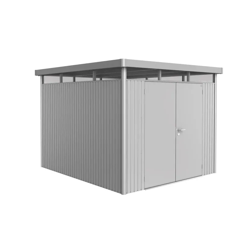 Biohort Highline H5 Dobb Dør Sølv Metallic Redskabsrum
