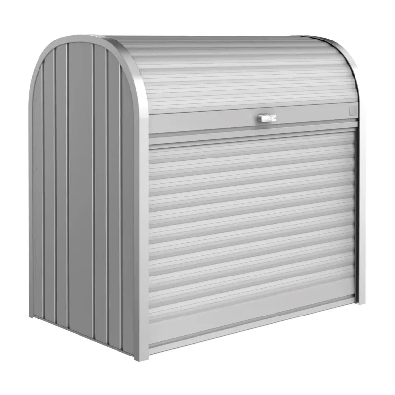 Biohort Storemax 120 Sølv Metallic - Praktisk Opbevaring