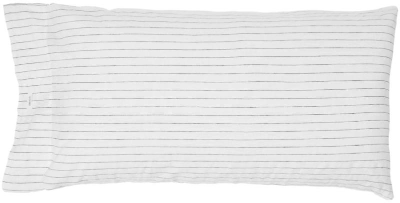 Gunhild  Pudebetræk  Snow    Coal  50x90