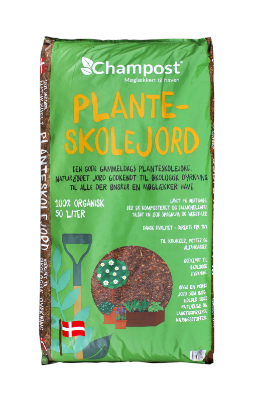 Champost Planteskolejord 50 Liter