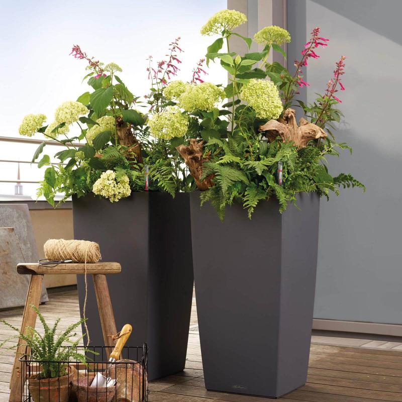 Lechuza Cubico Color Udendørs Blomsterkrukke med Selvvanding