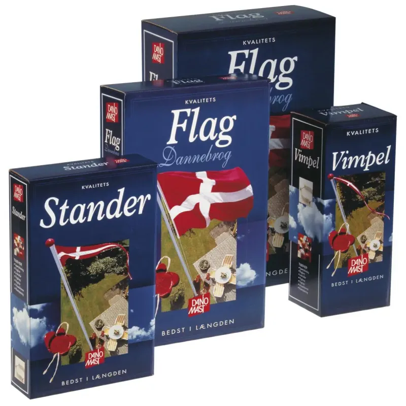 Dannebrogs Flagstander til 14-15 Meter Stang - Tilbud!