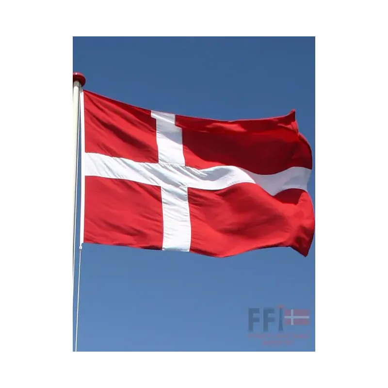 Dannebrogsflag Til 13 Meter Glasfiberflagstang