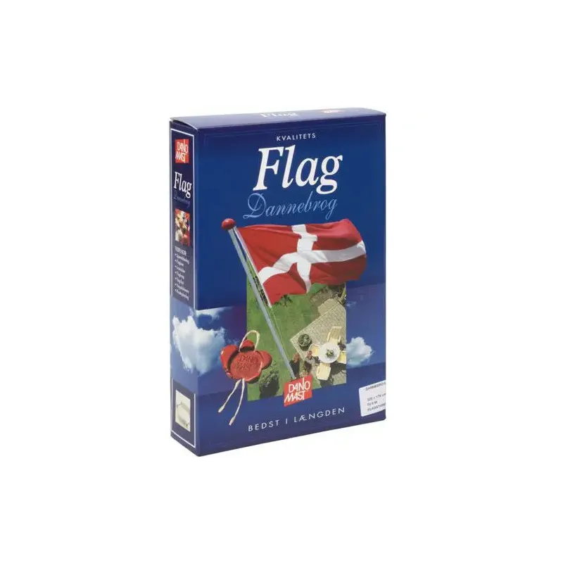 Dano Mast Dannebrog Flag 275x208 cm - Kvalitetstestet