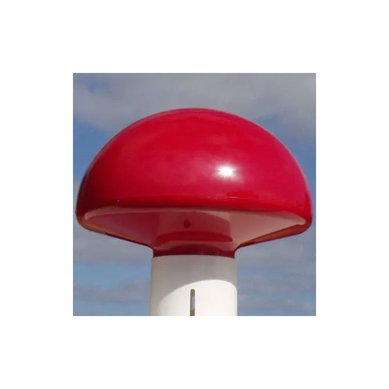 Dano Mast Rød Plast Knop til Flagstænger 190mm