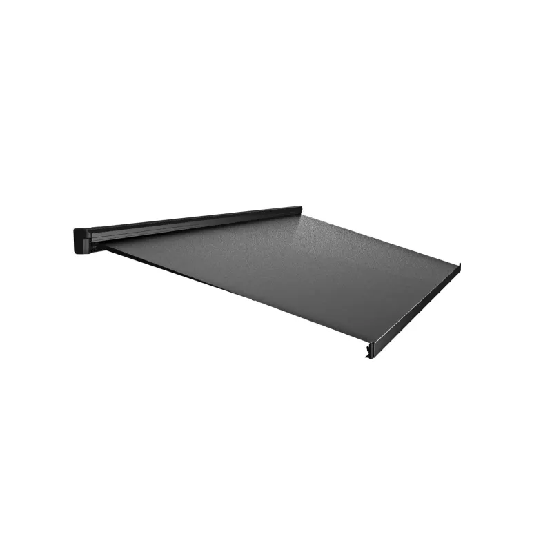 Debel Markise med Motor Sigma Sort 400x300cm - Tilbud!