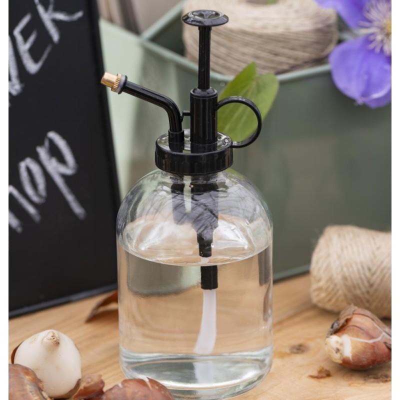Forstøver i Glas med Sort Top - Ib Laursen 300 ml