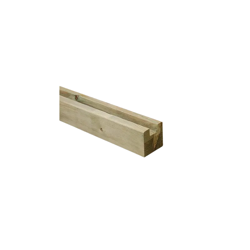 FSC Endestolpe til Profilhegn 90x90x2700 mm - Tilbud!