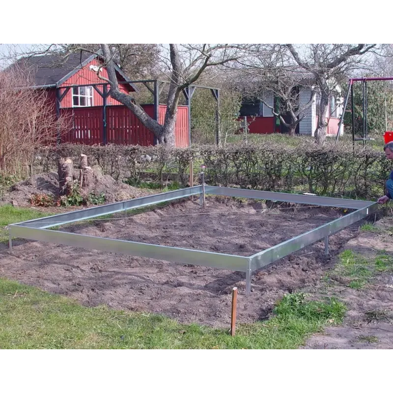 Juliana Fundament til Universal Magnum Drivhus - Stabilitet og Holdbarhed