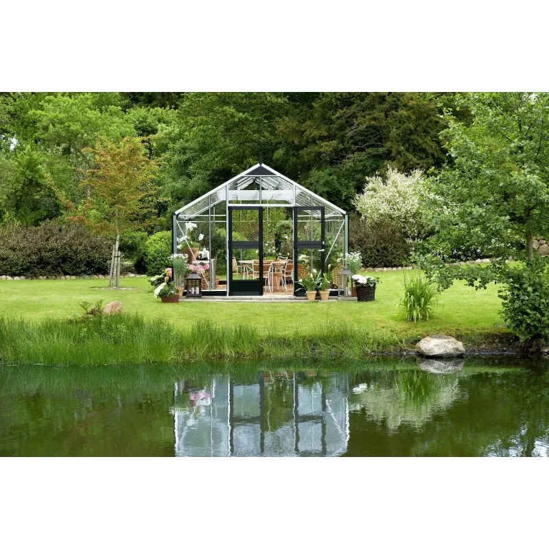Juliana Gartner 21,4 m² Drivhus med 10 mm Polycarbonat