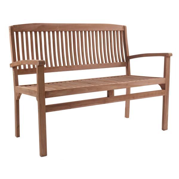 Nina Havebænk   Kerne Teaktræ 120cm