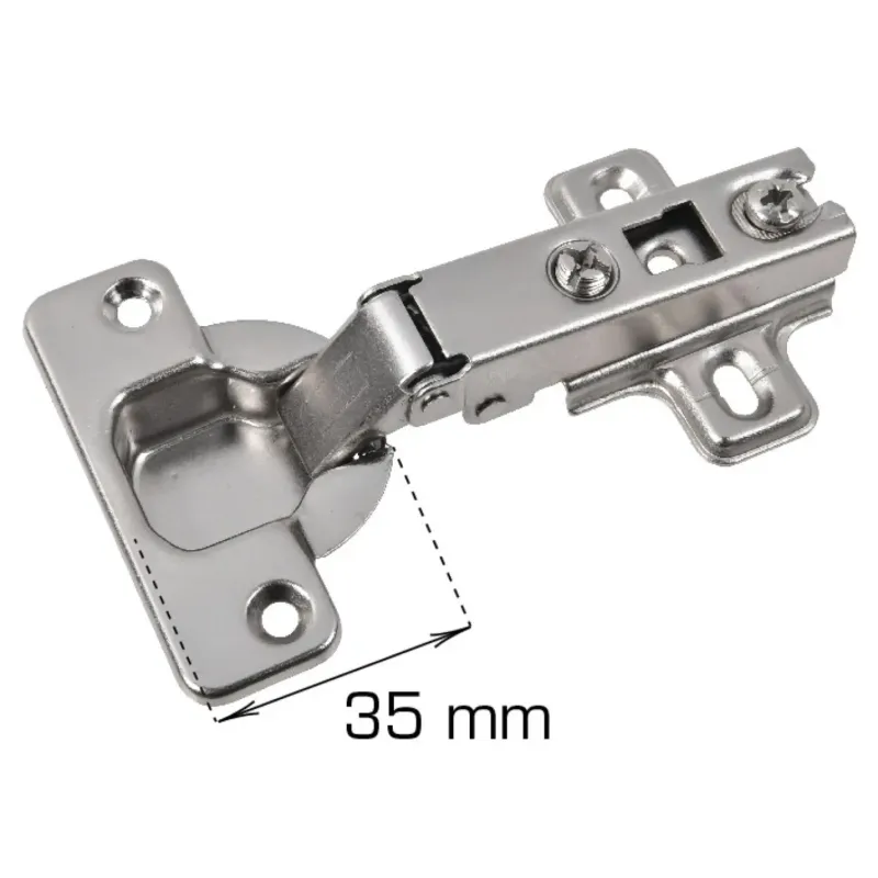 Kophængsel med Selvluk Ø35 mm - Elforzinket Tilbud!