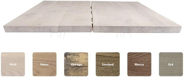 Asta  Bordplader Til Cafe-   Sofaborde  Hvid  H4x80x120    Egetræ  Fsc