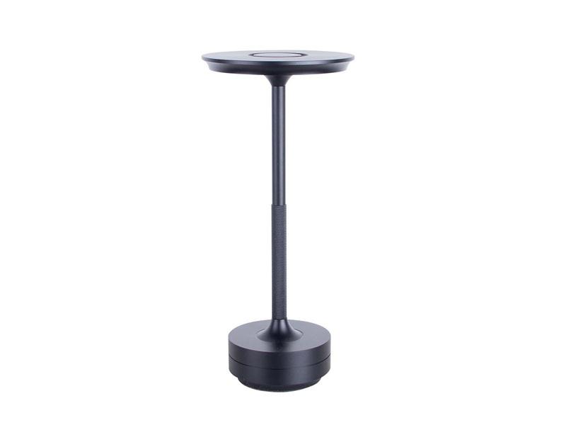 Ava  Lampe  Sort  H13â X28      Aluminium
