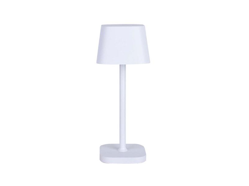 Isa Bordlampe i Hvid Aluminium - Elegant Design