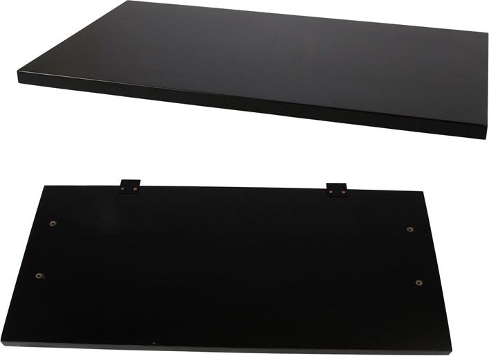 Seamless Tillægsplade Sæt - Stk Sort H4x103x50 cm