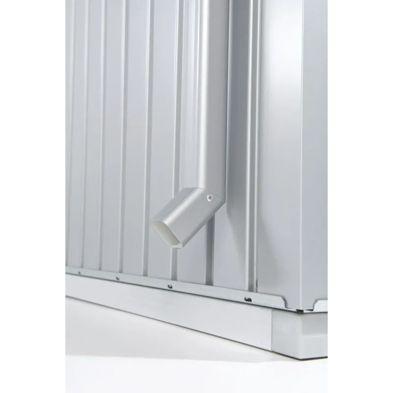 Nedløbsrør Sæt til Avantgarde Sølv Metallic - Udsalg!