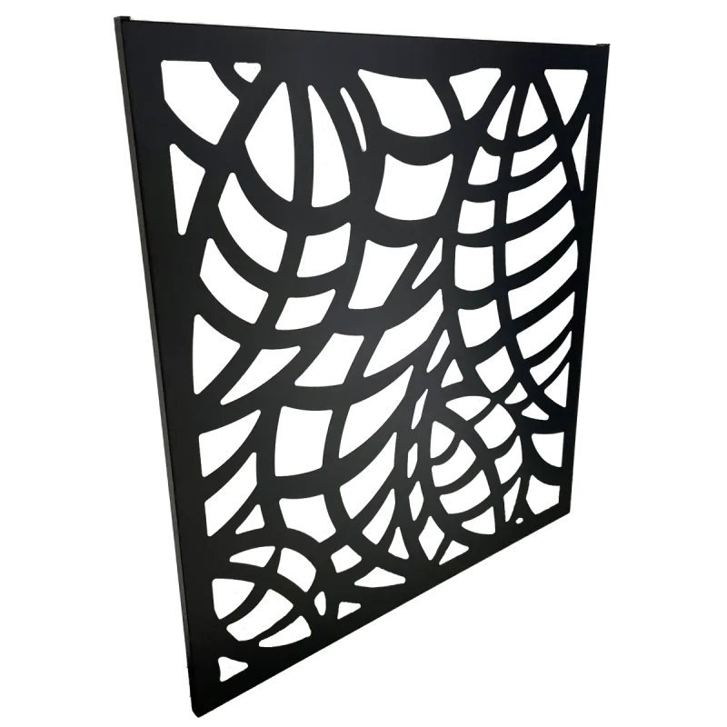 Smart Fence Alu Panel H95 Leaf - Stålhegn til Haven