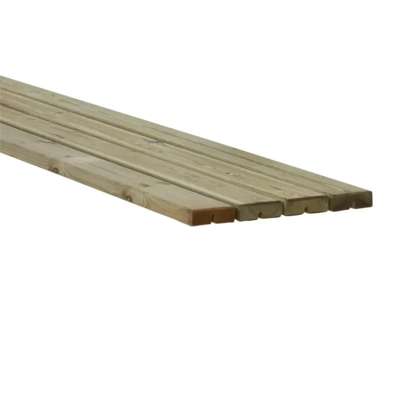 Plus 4 stk. trykimprægede møbelplanker 42x116mm