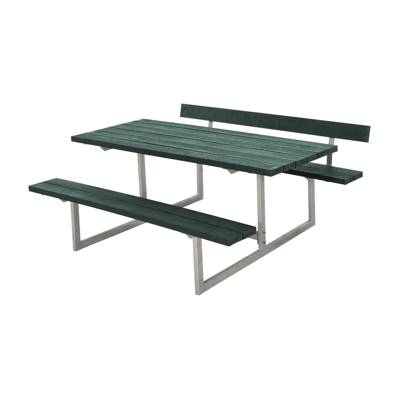 Plus Basic Bord Bænkesæt     Ryglæn 177   Retex Grøn 185811-31