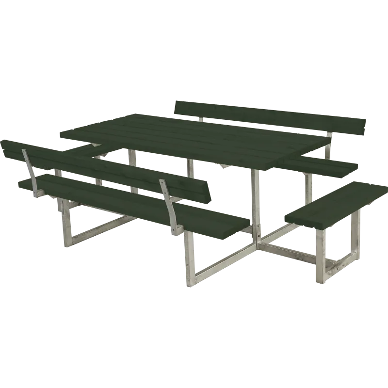 Plus Basic Bord Bænkesæt     Ryglæn     Påbygninger 260   Grøn 185815-11