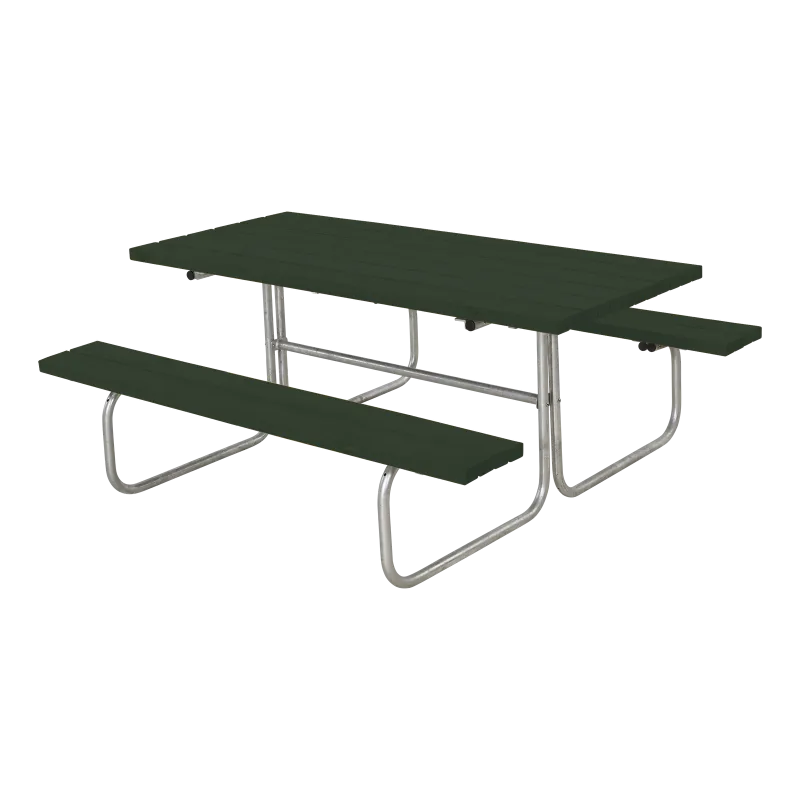 Plus Classic Bord Bænkesæt 177 cm - Grøn - Haven Møbler
