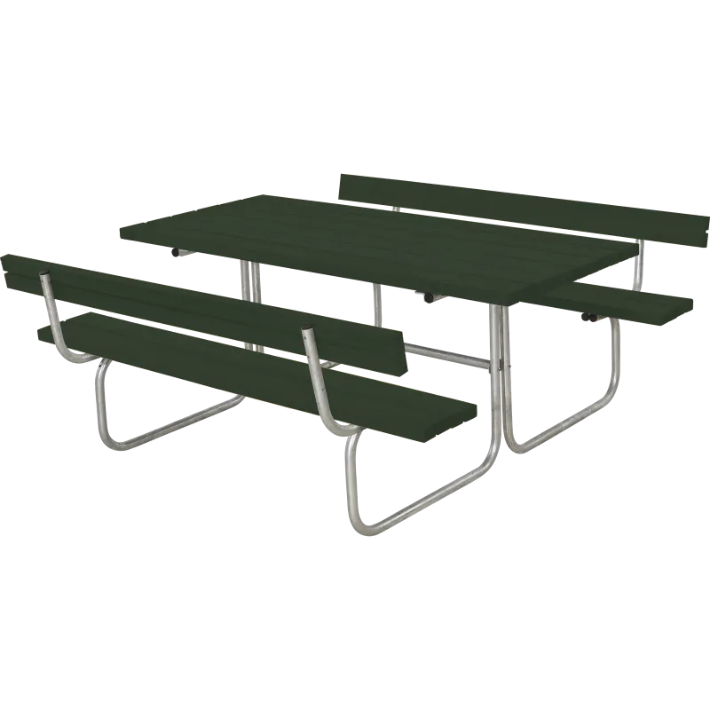 Plus Classic Bord Bænkesæt     Ryglæn 177   Grøn 185872-11