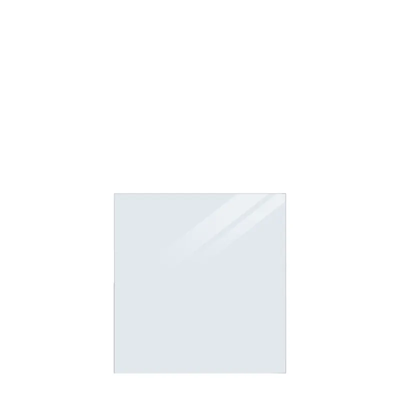 Plus Lamineret Glaselement 86x91 cm - Klart Glas tilbud