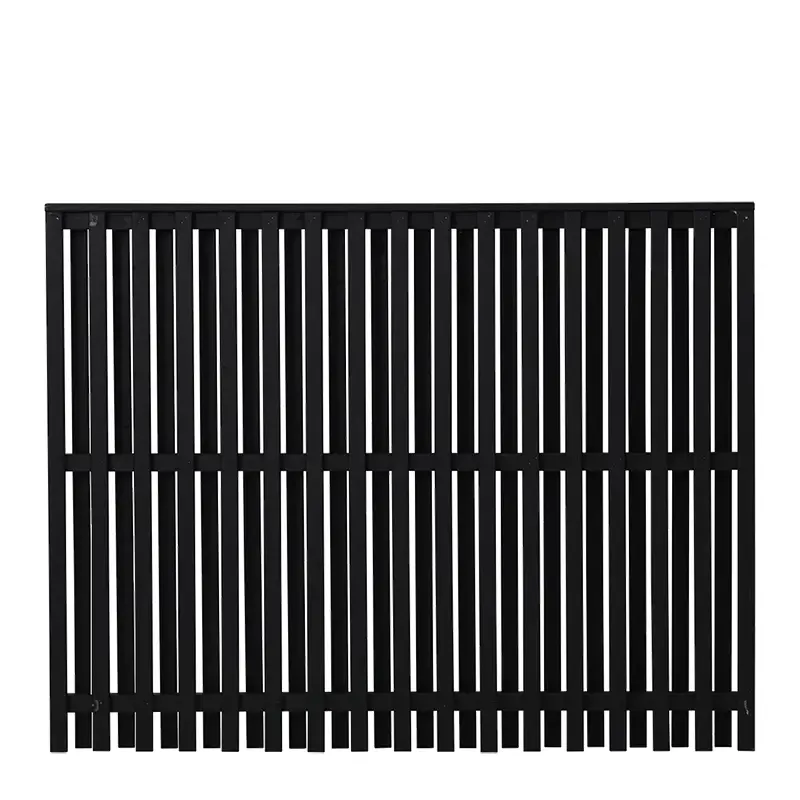 Plus Nagano Hegn 180x140 cm - Grundmalet Sort Til Haven