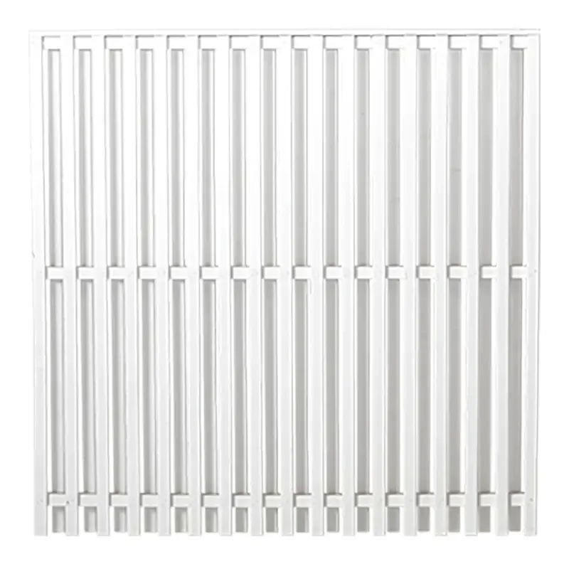 Plus Nagano Hegn 180x180 cm - Grundmalet Hvid Til Haven